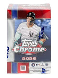 2026 Topps Chrome Baseball Blaster Box 7 Packs Per Box