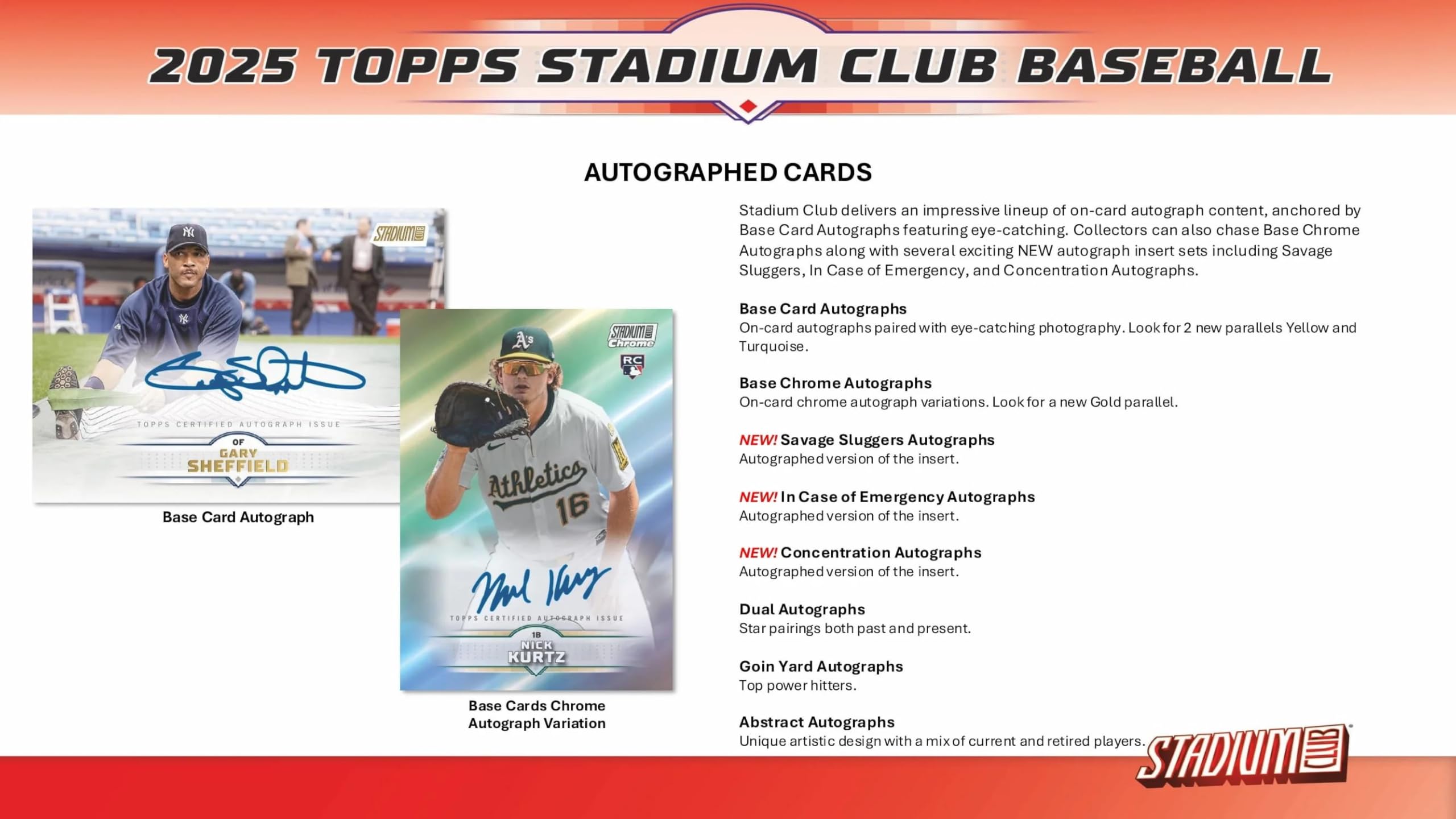 2025 Topps Stadium Club Baseball Hobby Box