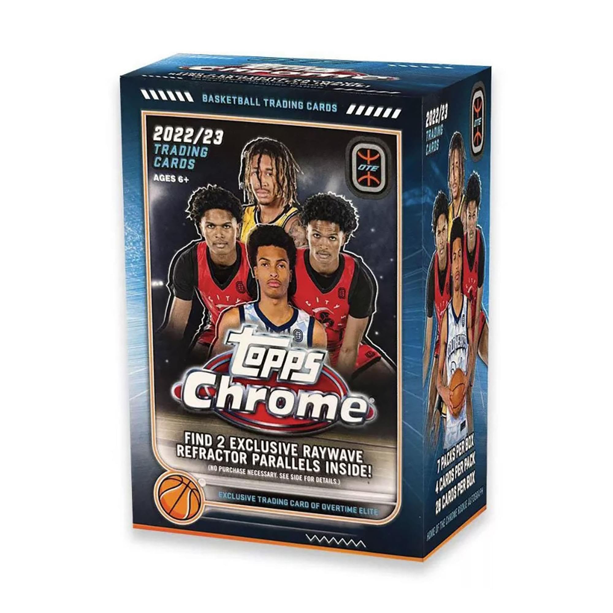 2022/23 Topps Chrome Overtime Elite Basketball Value Box