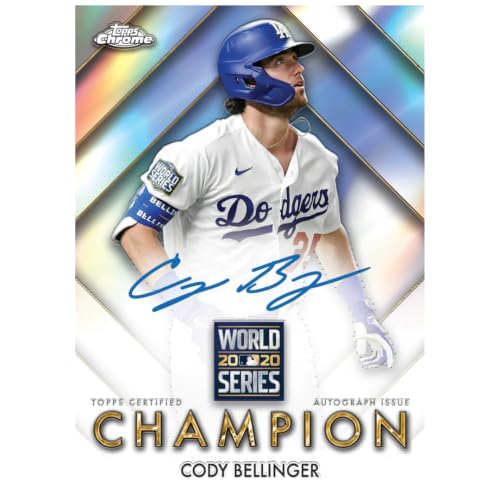 New 2026 Topps Chrome Baseball Hobby Box - Guarantees 1 Autograph Card - Look for Gold Logoman Cards - Rare Relics, Autographs, & Autograph Relic Cards - Stars, Rookies, & Legends - Factory Sealed