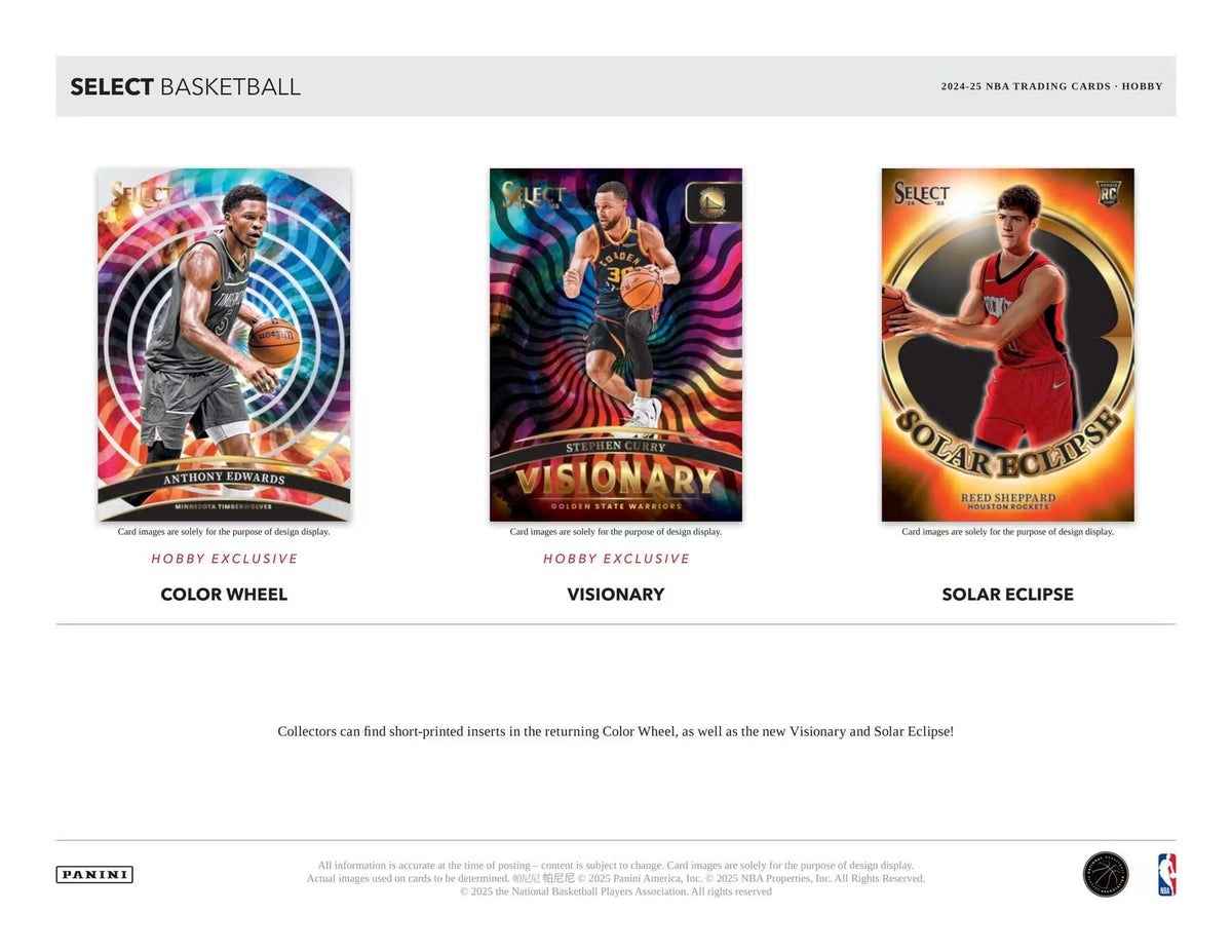 2024-25 Panini Select Basketball Hobby Box