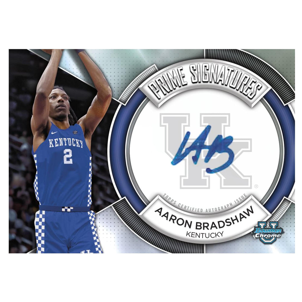 Bowman Chrome 2023/24 University Basketball Value Box - 7 Packs Per Box