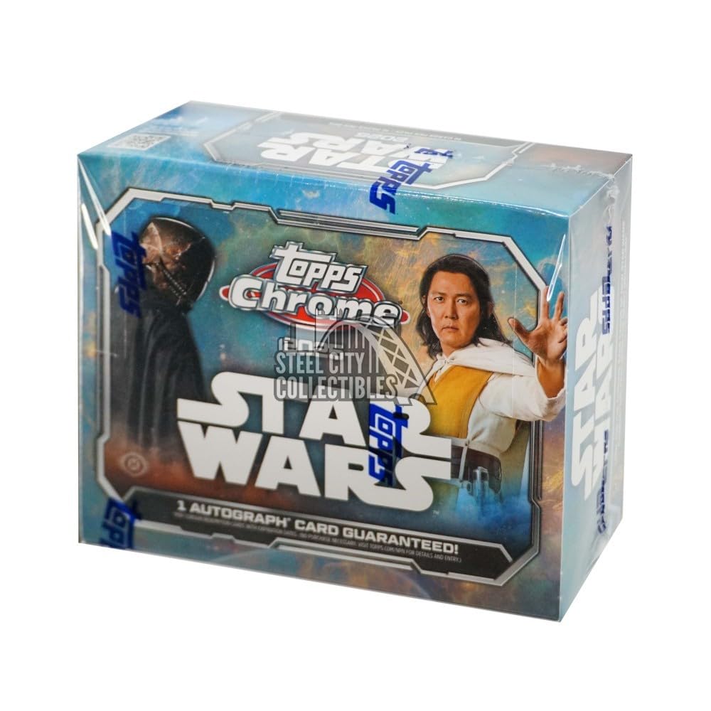 2025 Topps Star Wars Chrome Hobby Box