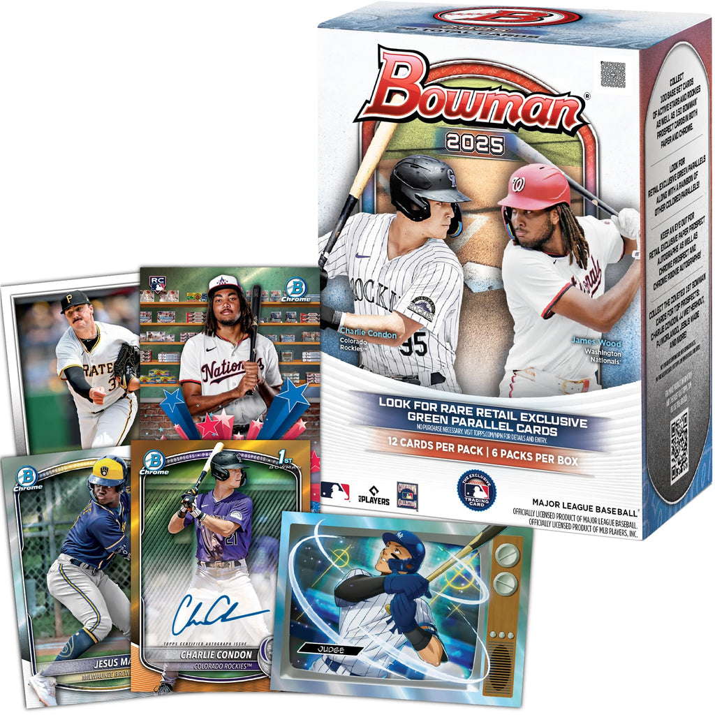2025 Bowman MLB Baseball - Factory Sealed - Value Box