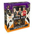 2025 Panini Select WNBA Basketball Retail Mega Box, 40 Trading Cards, 10 Packs, Pink Ice Prizms, WNBA Collectible Cards