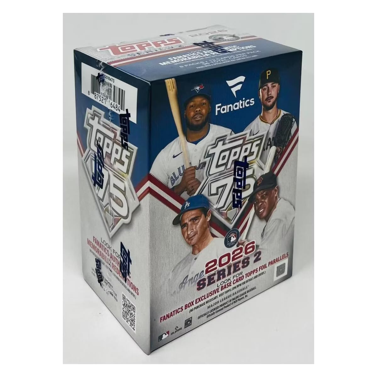2026 Topps Series 2 Baseball Factory Sealed Fanatics Exclusive Value Box