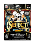 2022 Panini Select Football Trading Card Blaster Box (Red & Blue Prizm Die-Cuts)