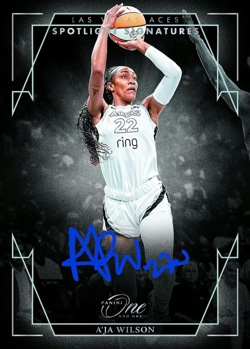 2025 Panini One and One WNBA Basketball Hobby Trading Card Box (1 Autograph Card Per Box)