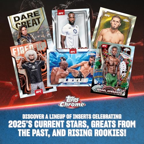 2025 Topps Chrome UFC - Factory Sealed