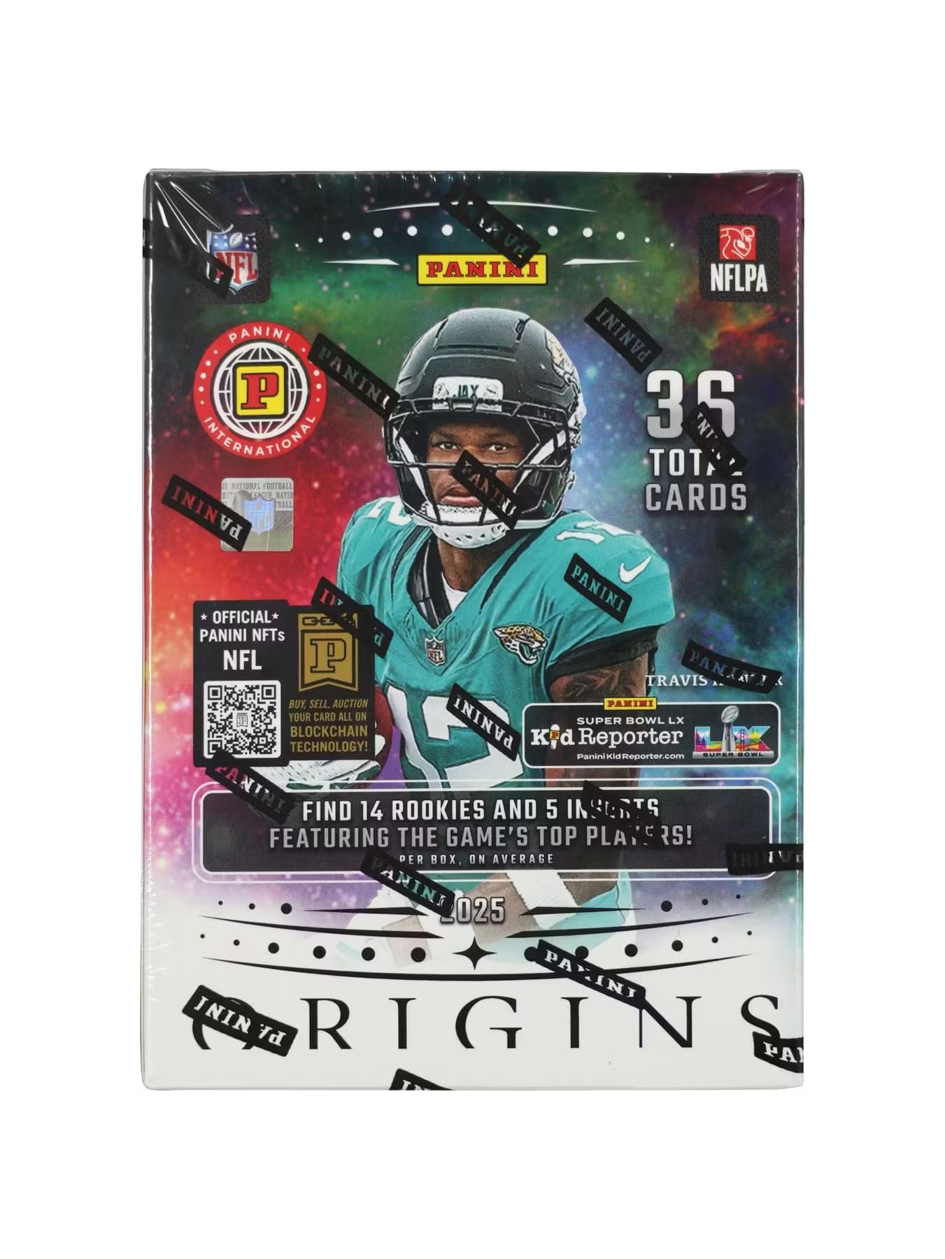 2025 Panini Origins Football International 6-Pack Blaster Trading Card Box (Find 14 Rookies Per Box)