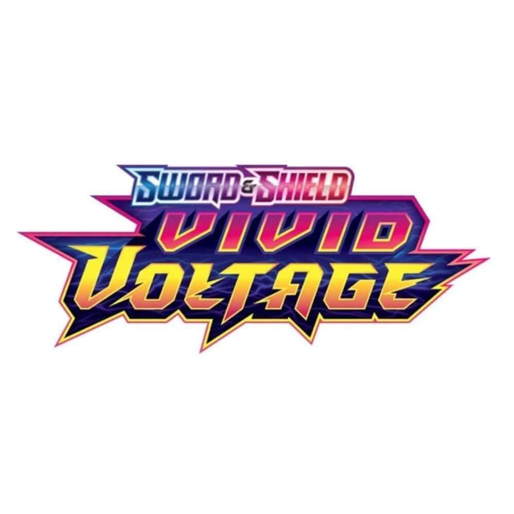 Pokemon Sword and Shield Vivid Voltage Booster Display