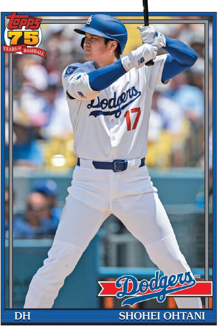 2026 Topps Baseball Series 2 Hobby Box - 75th Anniversary - 1 Autograph or Relic Card in Every Box - Factory Sealed
