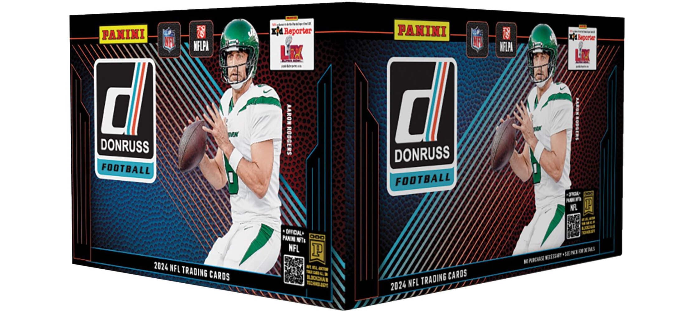 2024 Panini Donruss Football Retail 24-Pack Trading Card Box (Four Red Parallels Per Box)