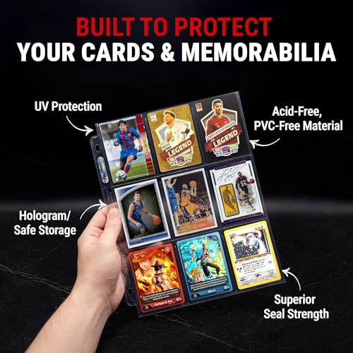 Ultra Pro Platinum Series 9-Pocket Pages for Trading Cards