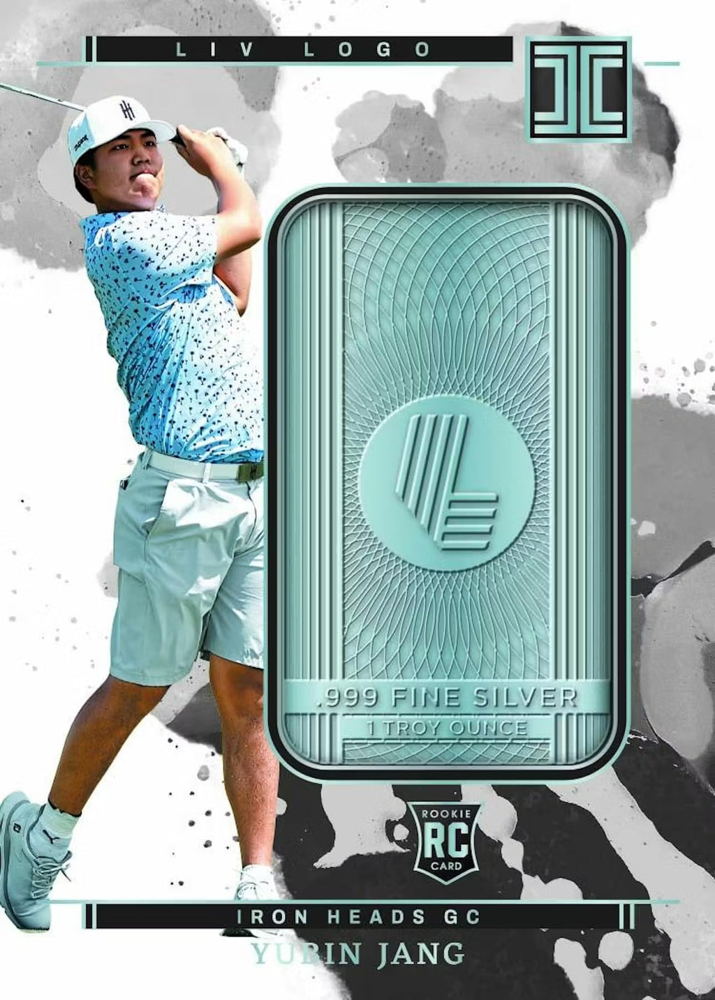 2025-2026 Panini Impeccable LIV Golf Hobby Trading Card Box (8 Autographs or Memorabilia Cards Per Box)