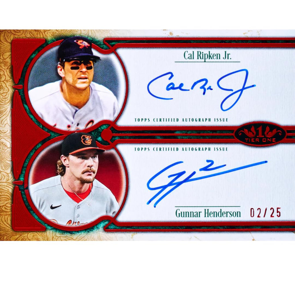 2026 Topps Tier One Baseball - Premium Hobby Box - 2 Autograph Cards - 1 Relic - Chance for Multi Signed Auto Cards - Oversized Patches - MLB - Stars, Legends, and Rookies - Factory Sealed