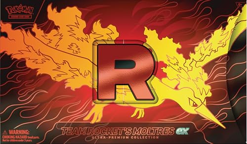 Pokemon TCG: Team Rocket’s Moltres ex Ultra-Premium Collection