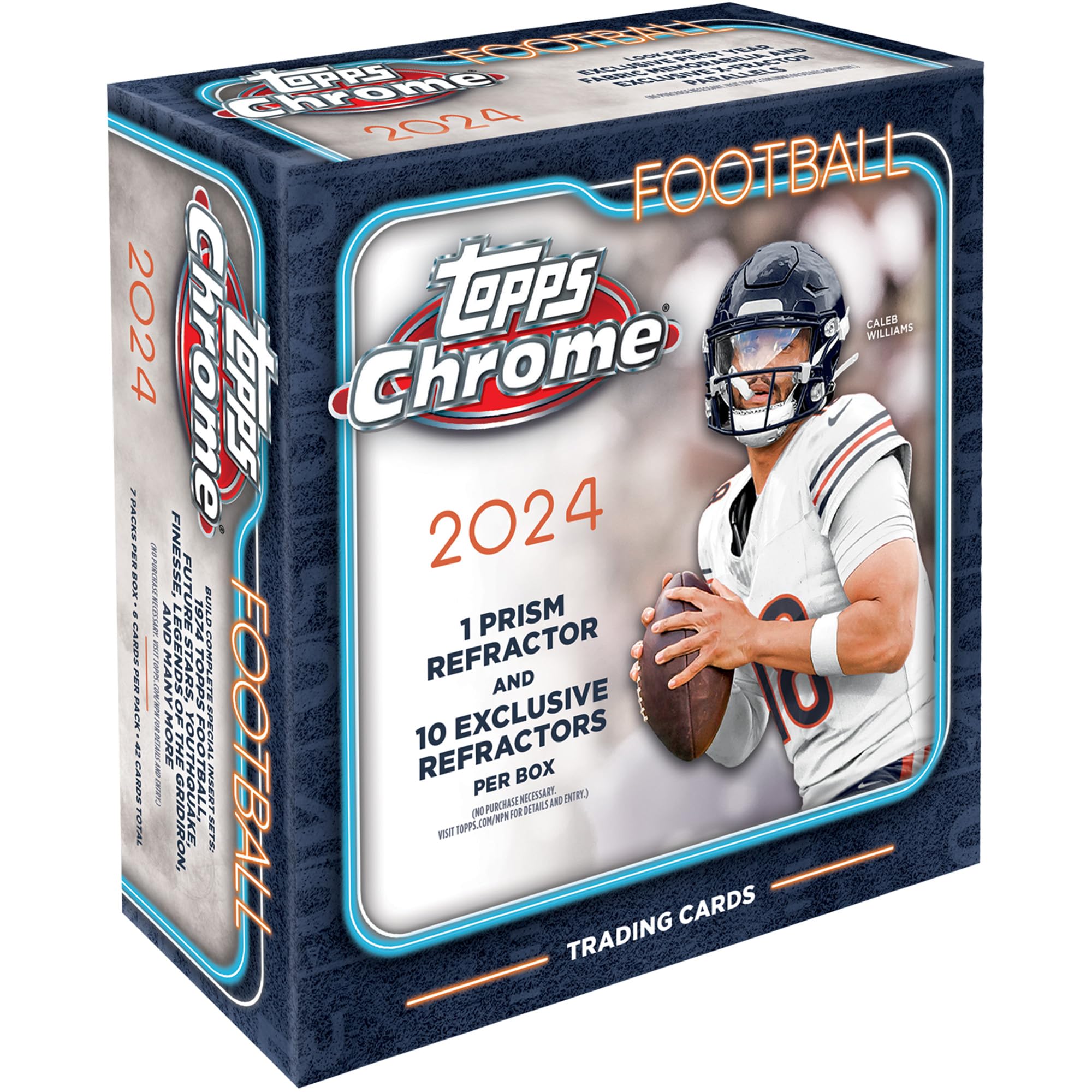 2024 Topps Chrome Football Mega Box