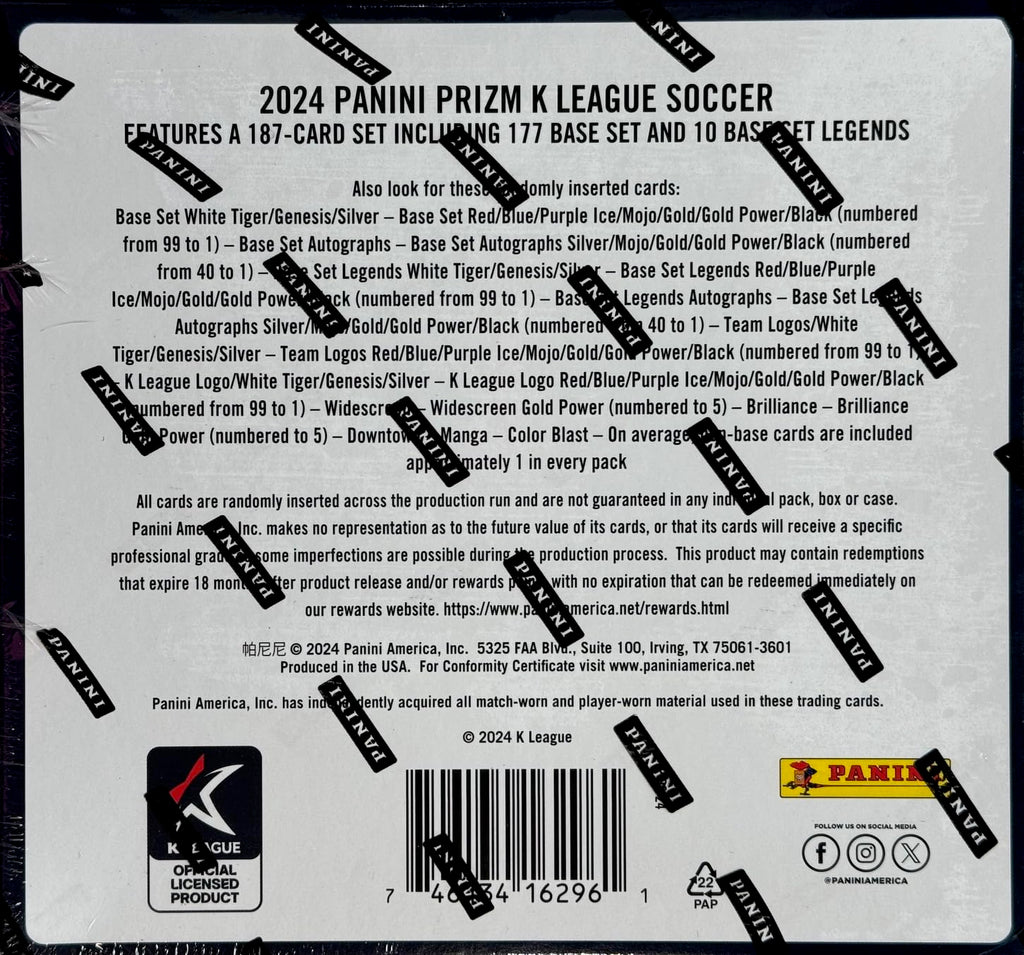 2024 Panini Prizm K League Soccer Hobby Box