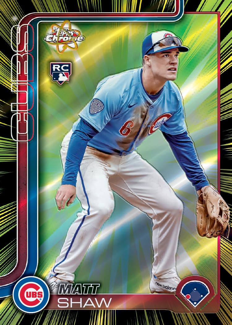 2025 Topps Chrome Updates BB - Factory Sealed - Value Box