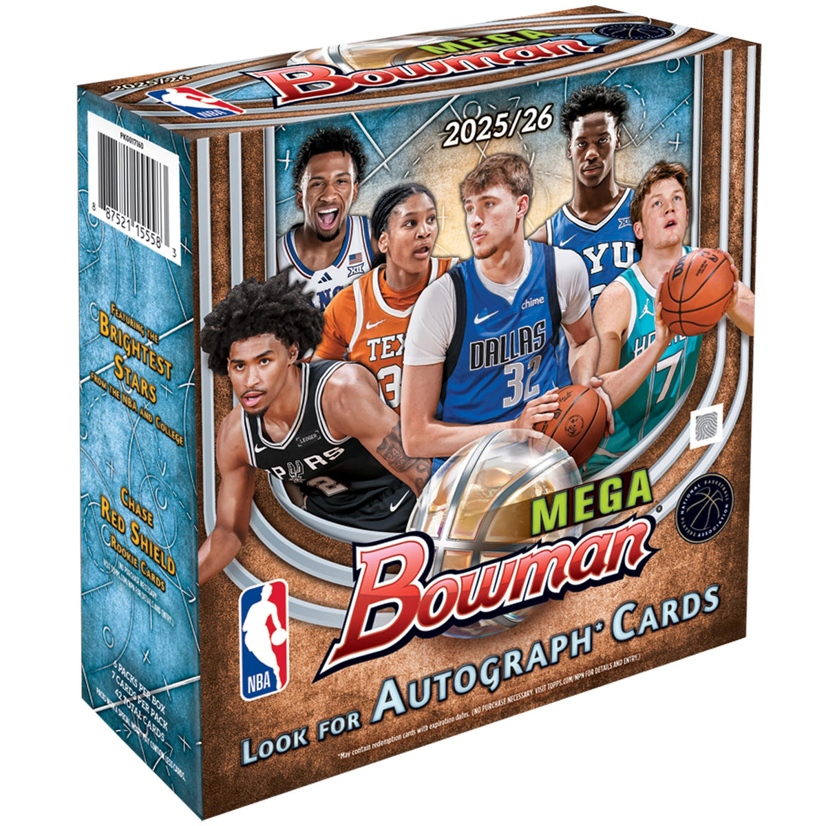 2025-26 Bowman NBA Basketball - Factory Sealed - Mega Box