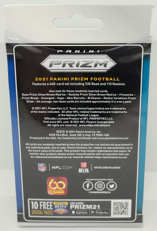 2021 Panini Prizm Football Hanger Box