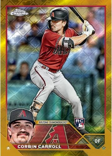 2023 Topps Chrome Logofractor Mega Box - Baseball Complete Sets