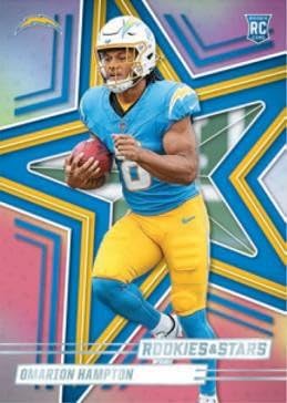 2025 Panini Rookies & Stars Football 6-Pack Hobby Blaster Trading Card Box (1 Autograph or Memorabilia Card Per Box)
