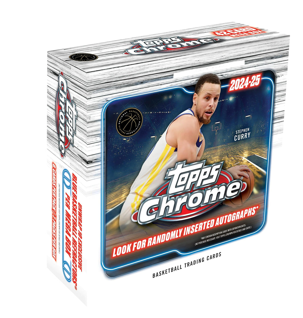 Chrome Basketball Mega Box by Topps