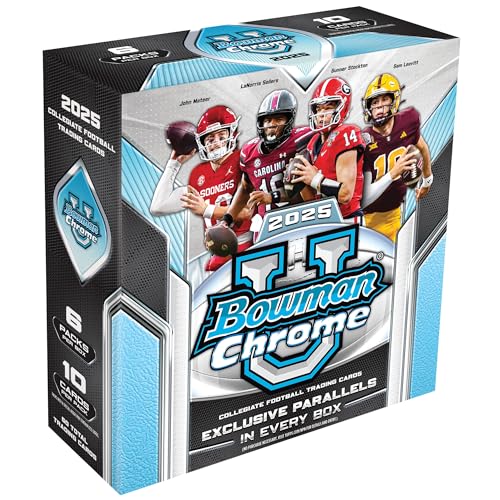 2025 Bowman University Chrome Football - Factory Sealed