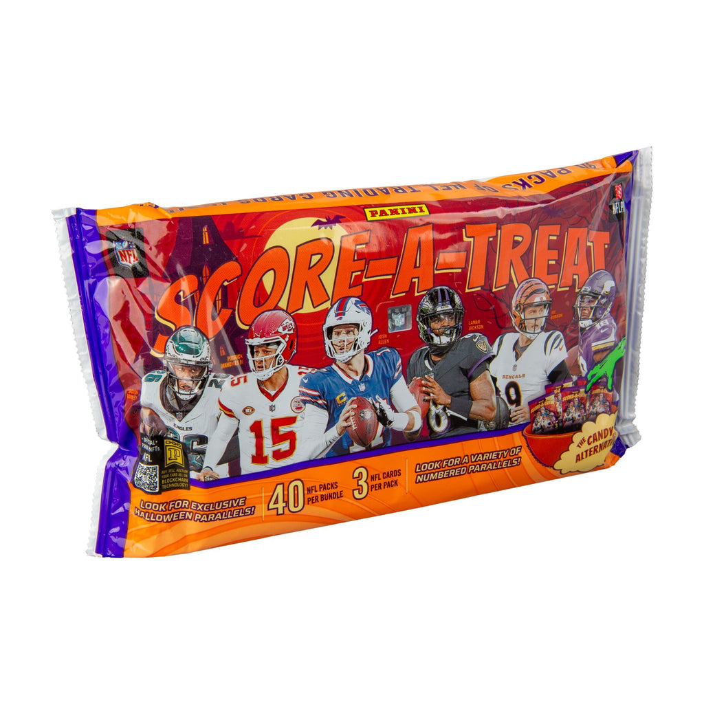 2025–26 Panini Score A Treat NFL Halloween Treat Packs – Official Trading Cards – Trick-or-Treat Candy Alternative – Limited Edition Football Cards for Kids