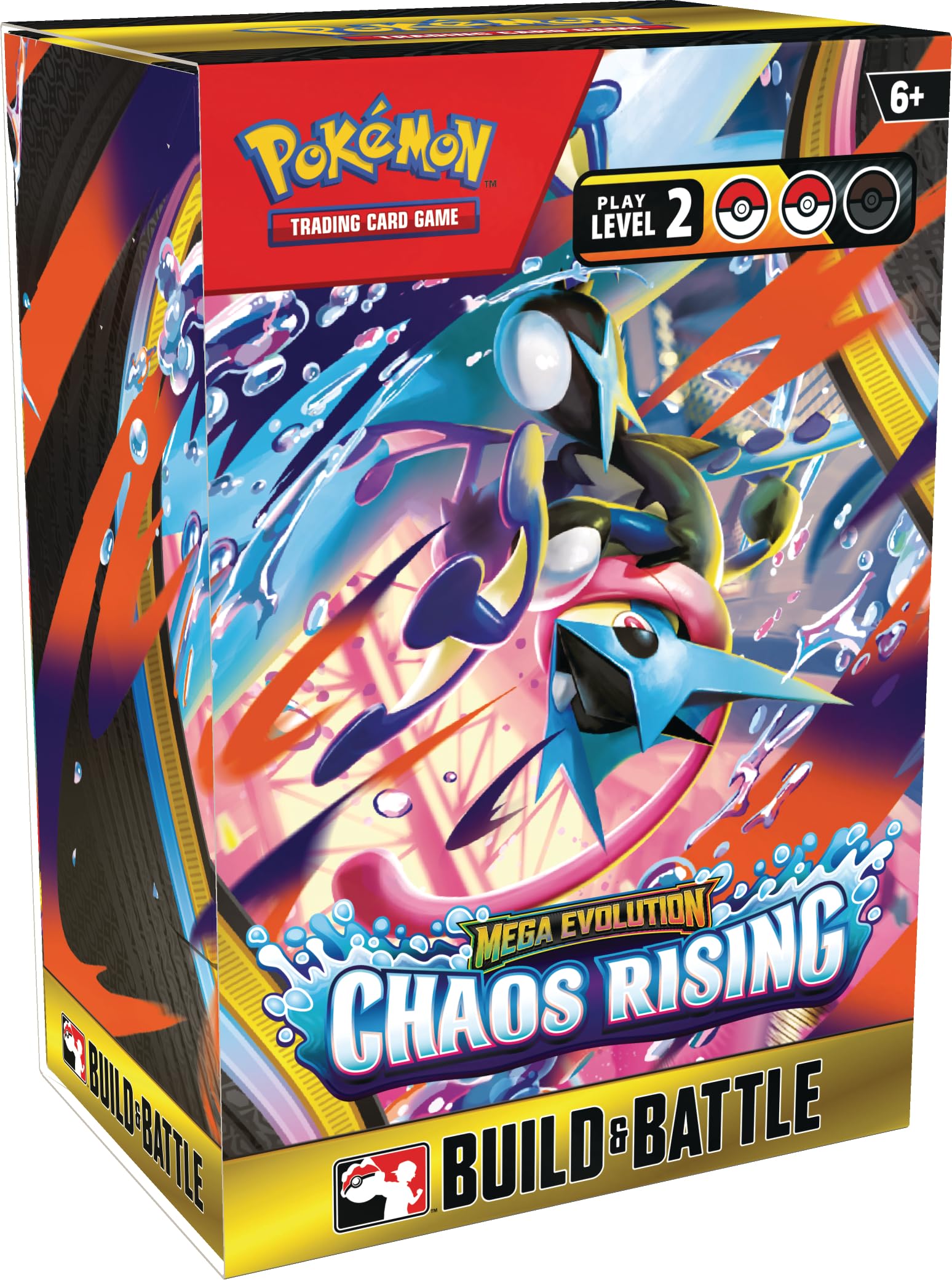 Pokémon TCG: Mega Evolution—Chaos Rising Build & Battle Box