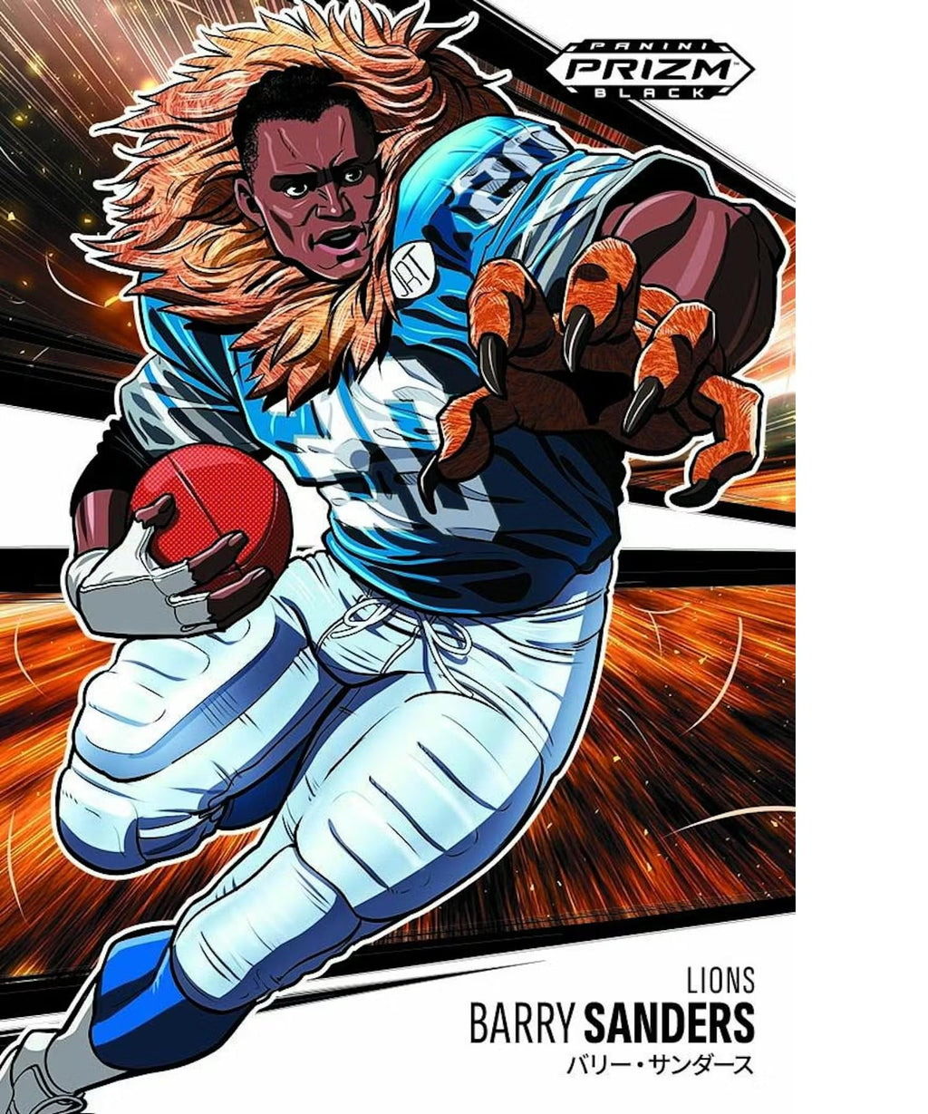 2025 Panini Prizm Black Football Hobby Trading Card Box (3 Autographs Per Box)