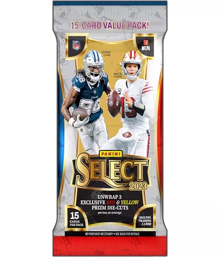 2023 Panini Select Football Jumbo Value Trading Card Pack