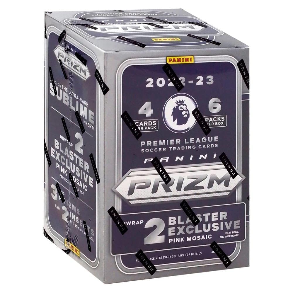 2022-23 Panini Prizm EPL Premier League Soccer (Football) Blaster Box - 24 Trading Cards Total