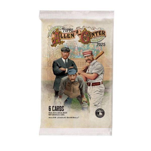 Topps 2025 Allen & Ginter Baseball 8-Pack Blaster Value Box