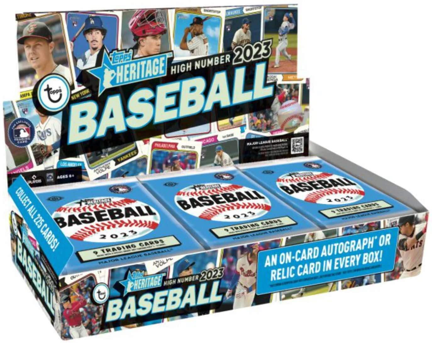 2023 Topps Heritage High Number Baseball Hobby Box