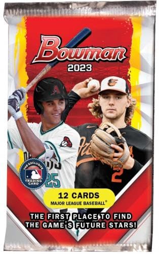 2023 Bowman Baseball Blaster Value Box (6 Packs/12 Cards)
