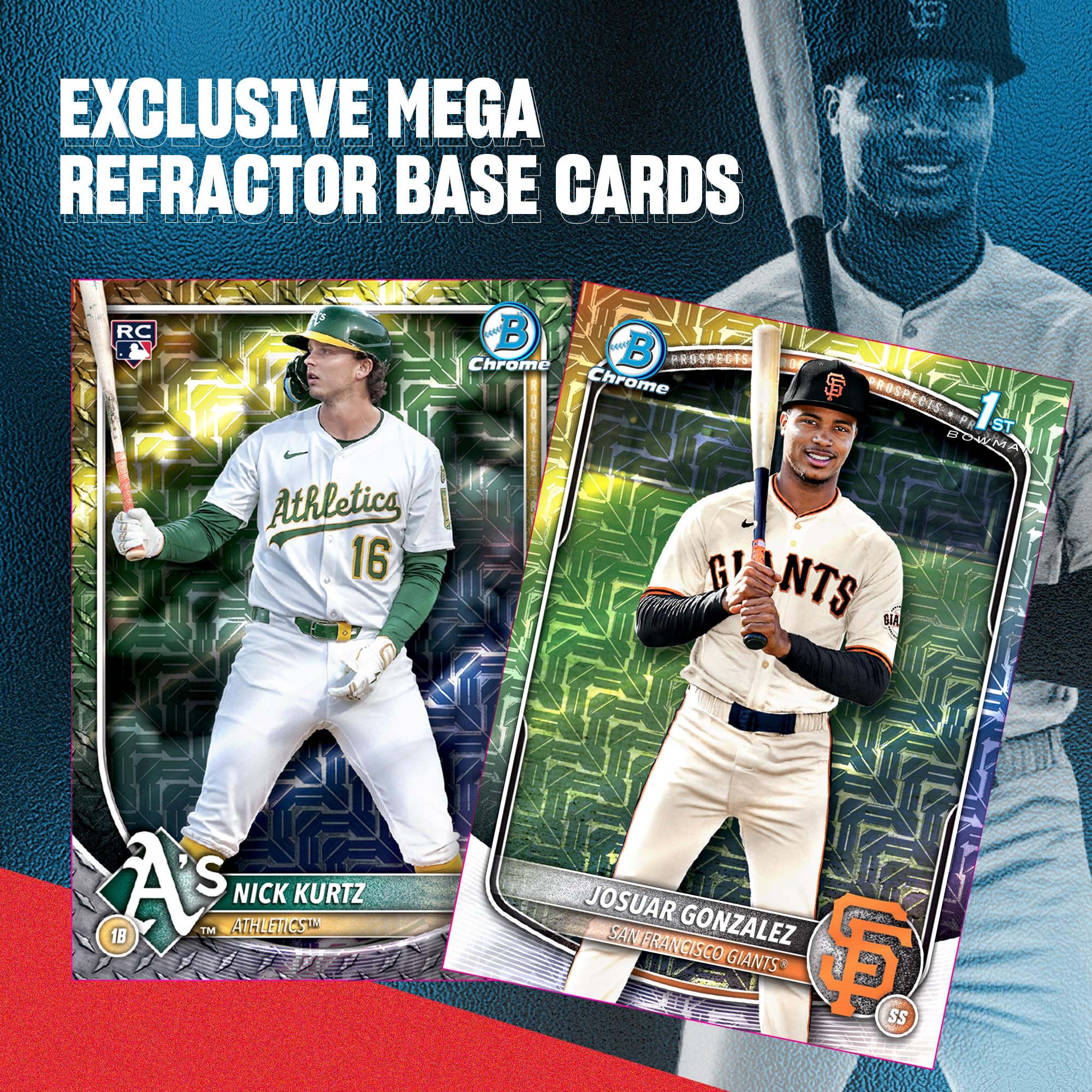 2025 Bowman Chrome Baseball - Factory Sealed - Mega Box
