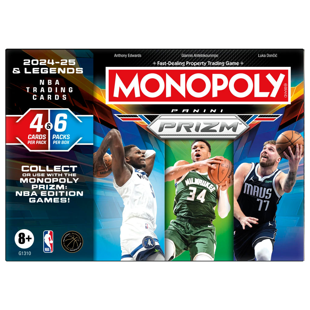 Monopoly Prizm 2024-25 NBA Panini Trading Cards - Sealed Blaster Booster Box