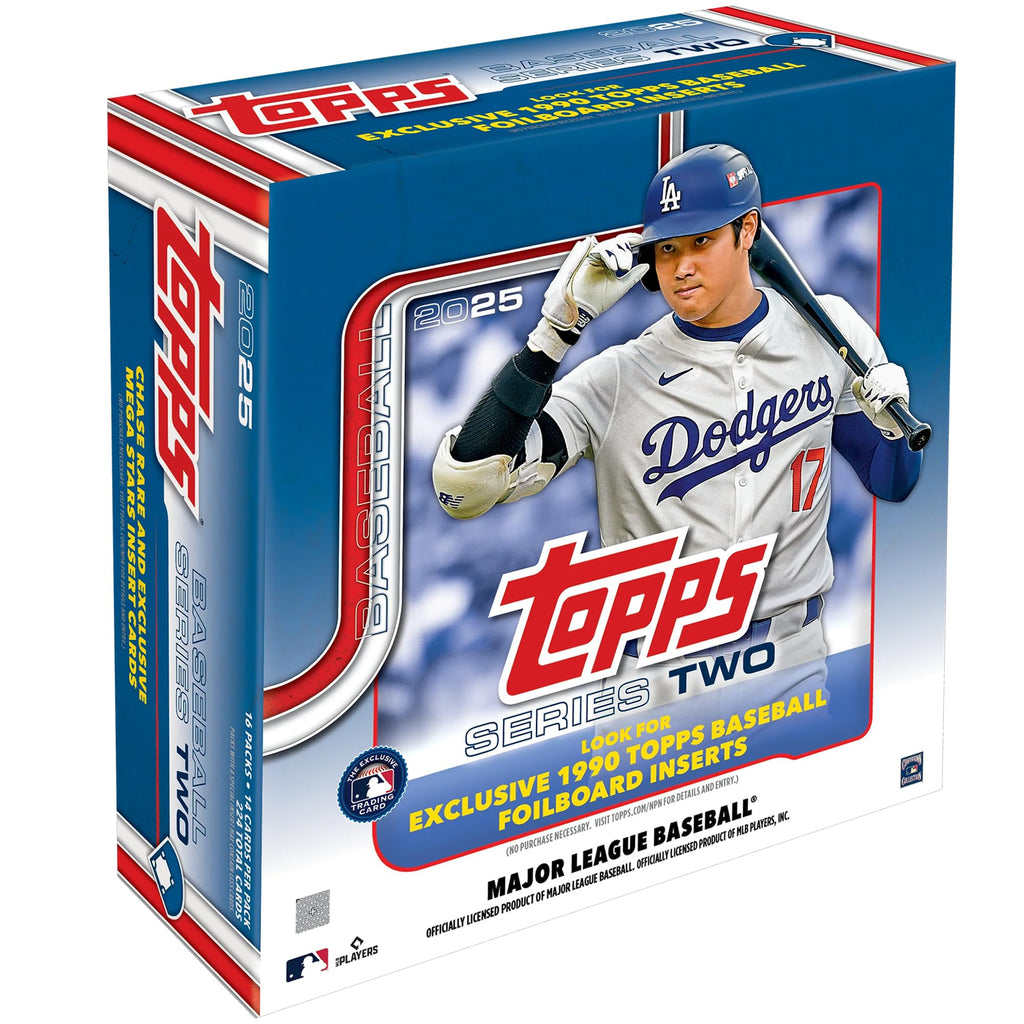 2025 Topps MLB Baseball Series 2 - Factory Sealed - Mega Box