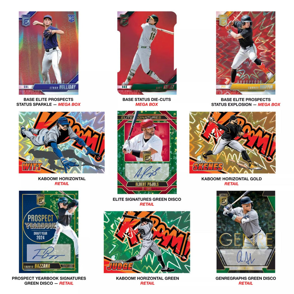 2026 Panini Donruss Elite Baseball Trading Cards Mega Box