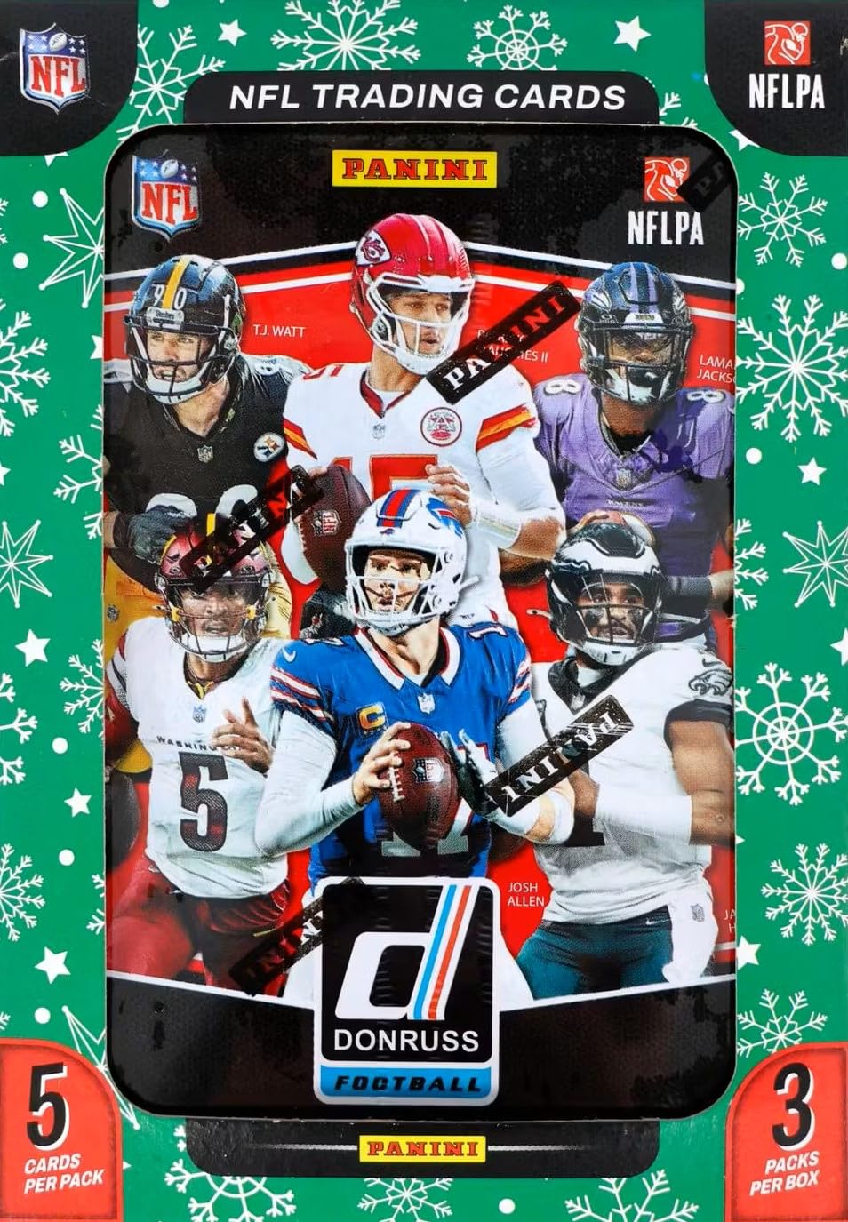2025 Panini Donruss Football Trading Cards Tin