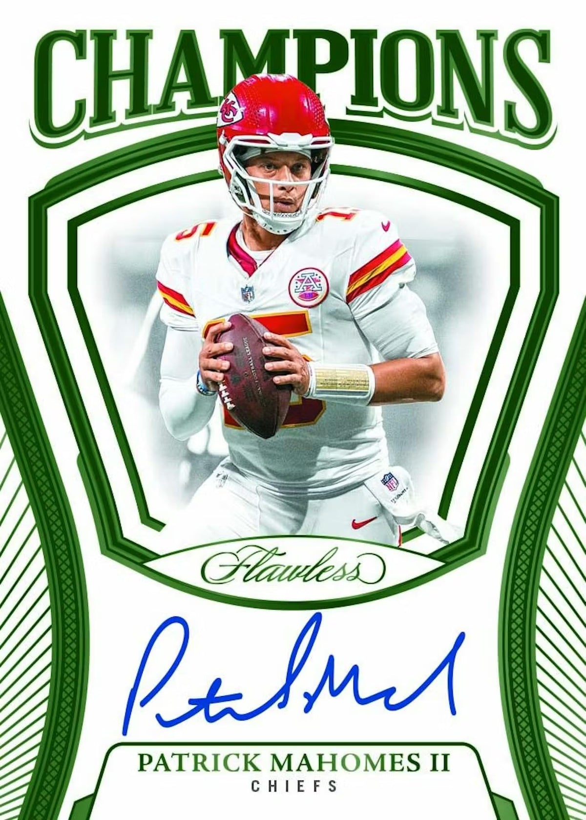 2025 Panini Flawless Football Hobby Trading Card Box (6 Autographs Per Box)