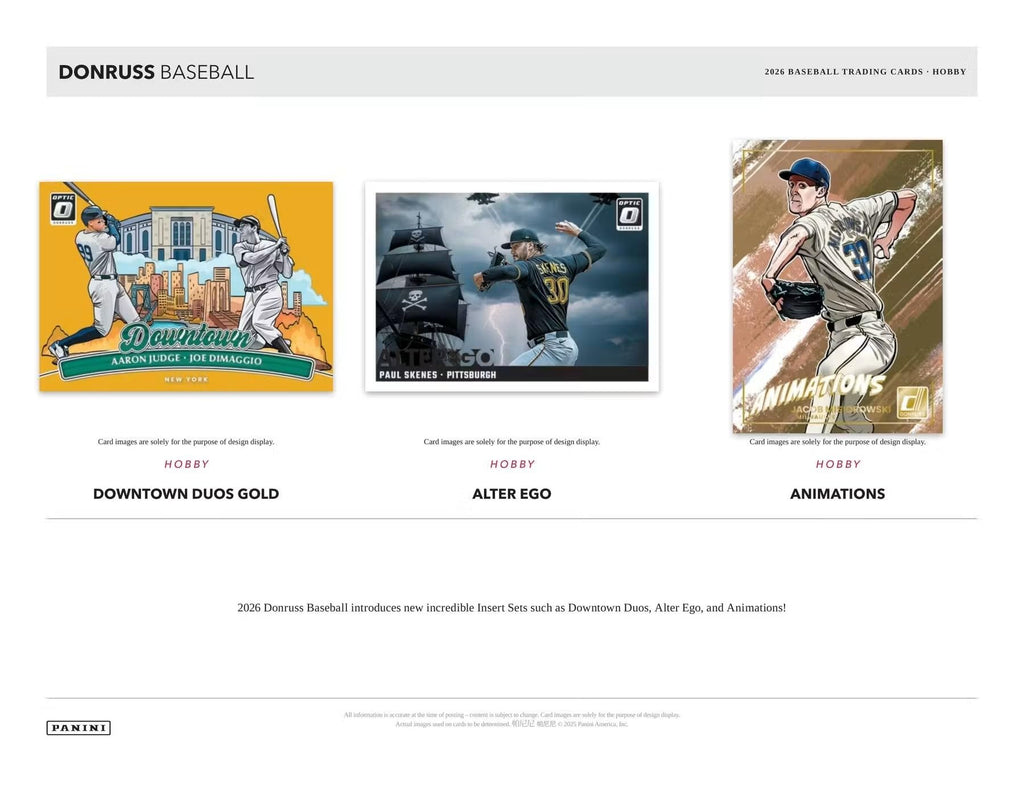 2026 Panini Donruss Baseball Hobby Box