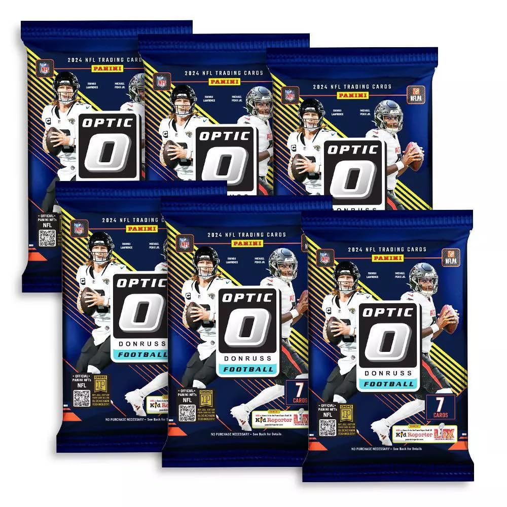 Green Hyper Parallels Panini Optic Football Mega Box