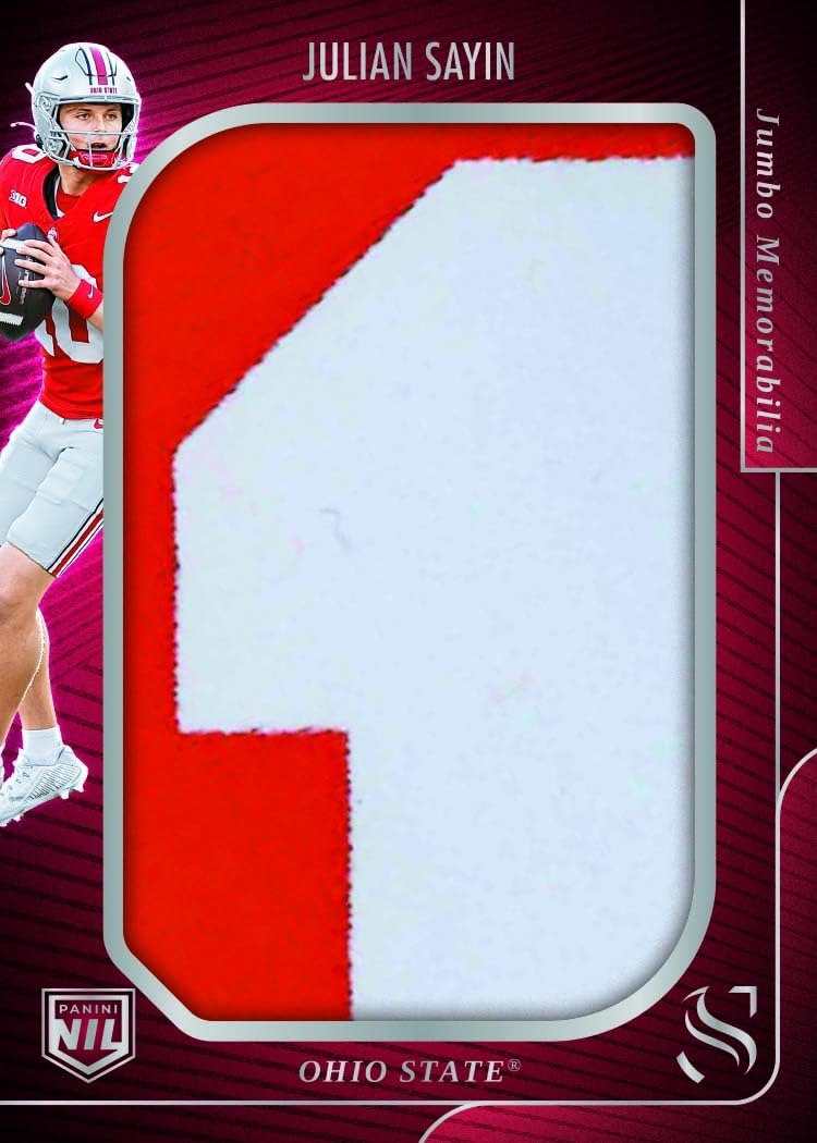 2025 Panini Silhouette Football Hobby Trading Card Box (4 Autographs/Memorabilia Cards Per Box)