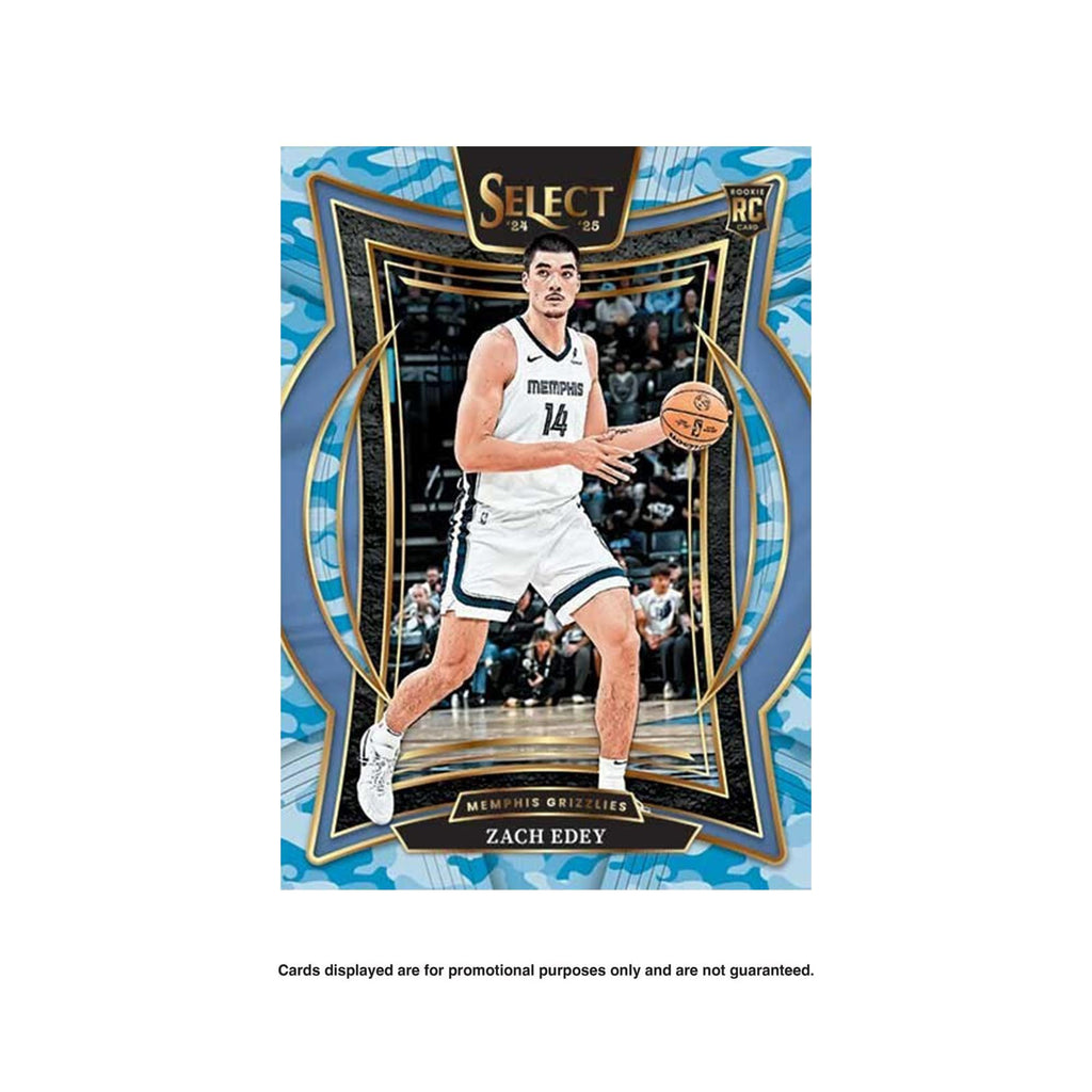 2024–25 Panini Select NBA Basketball Mega Box – Official Trading Cards – Retail Exclusive Blue & Red Prizms, Rookie Cards & Inserts – Sealed Box