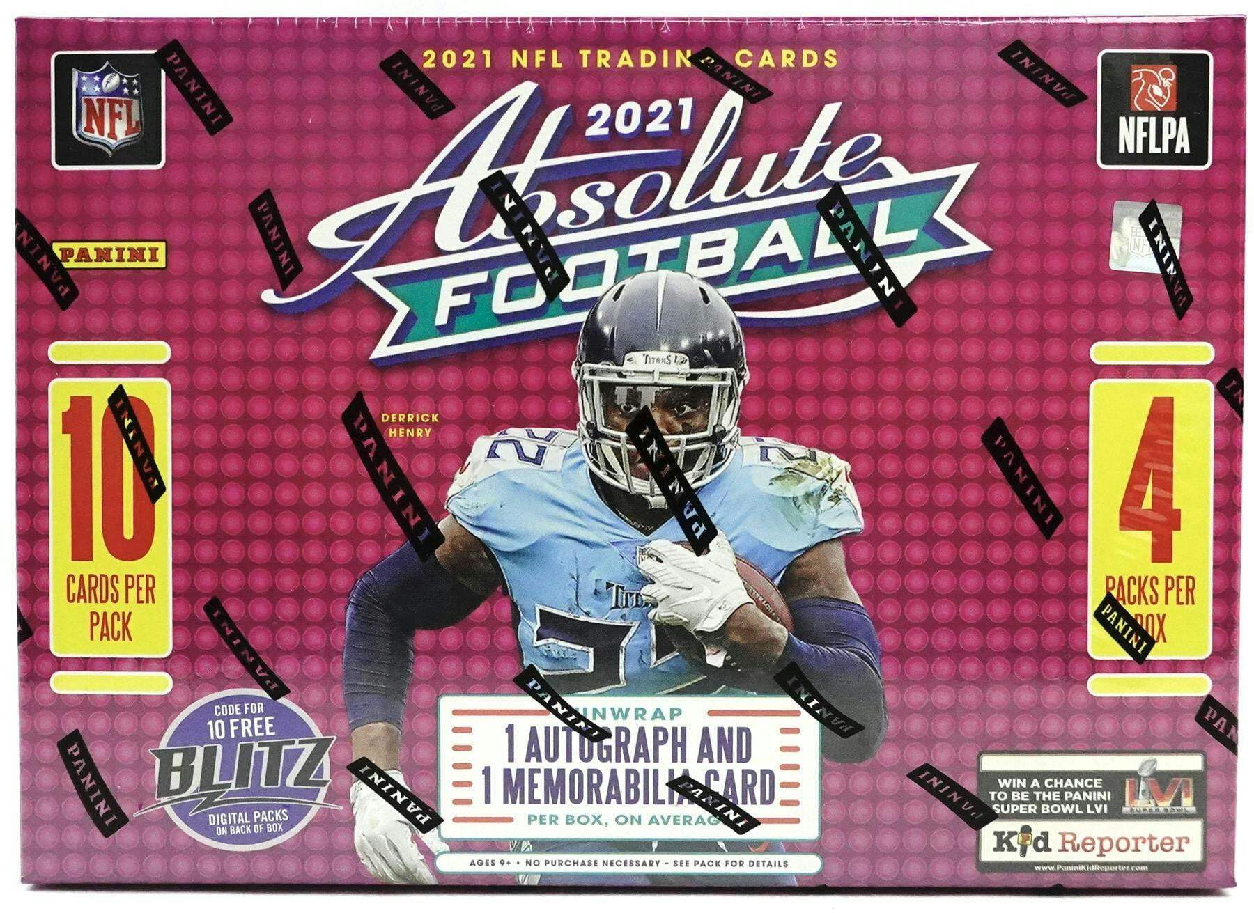 2021 Panini Absolute Football Mega Box