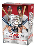 2026 Topps Series 1 Baseball Blaster Box, Look for Retail Exclusive Holo Holo Foil Parallels & Spring Training Variations